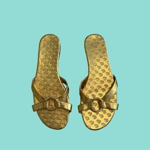 Gold Lauren sandals